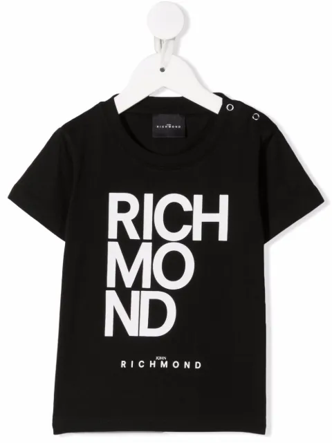 John Richmond Junior تيشيرت بطبعة شعار الماركة