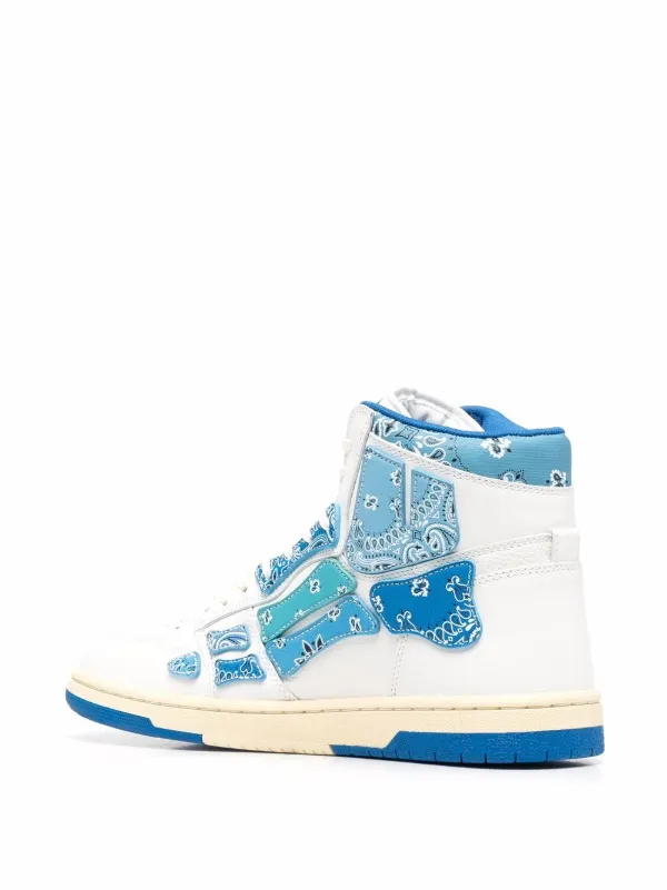 AMIRI Skel high-top Sneakers | White | FARFETCH JO