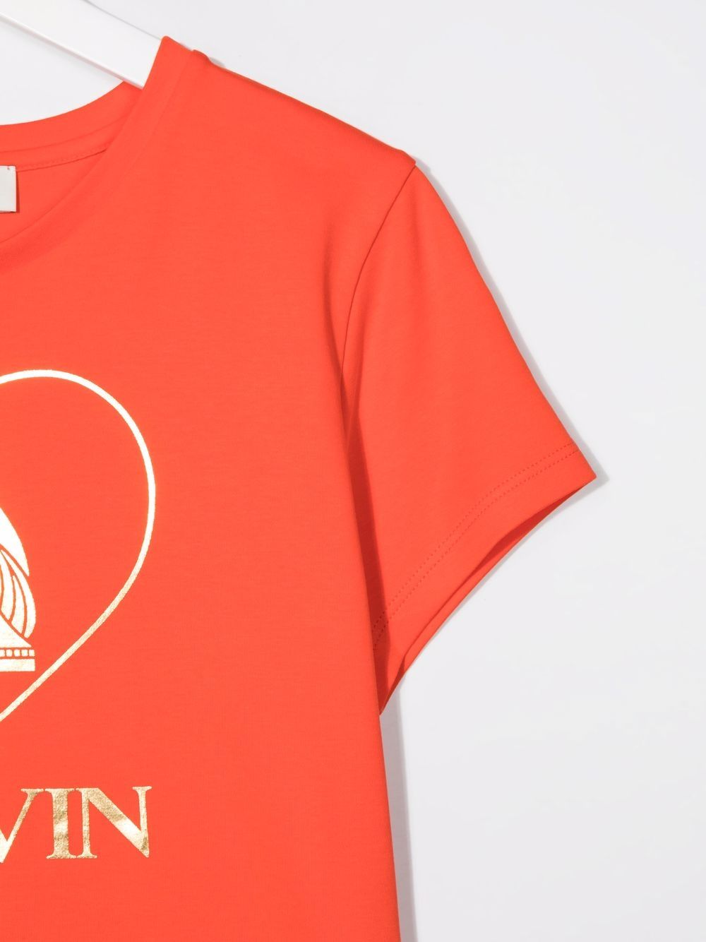 фото Lanvin enfant teen mother and child logo-print t-shirt