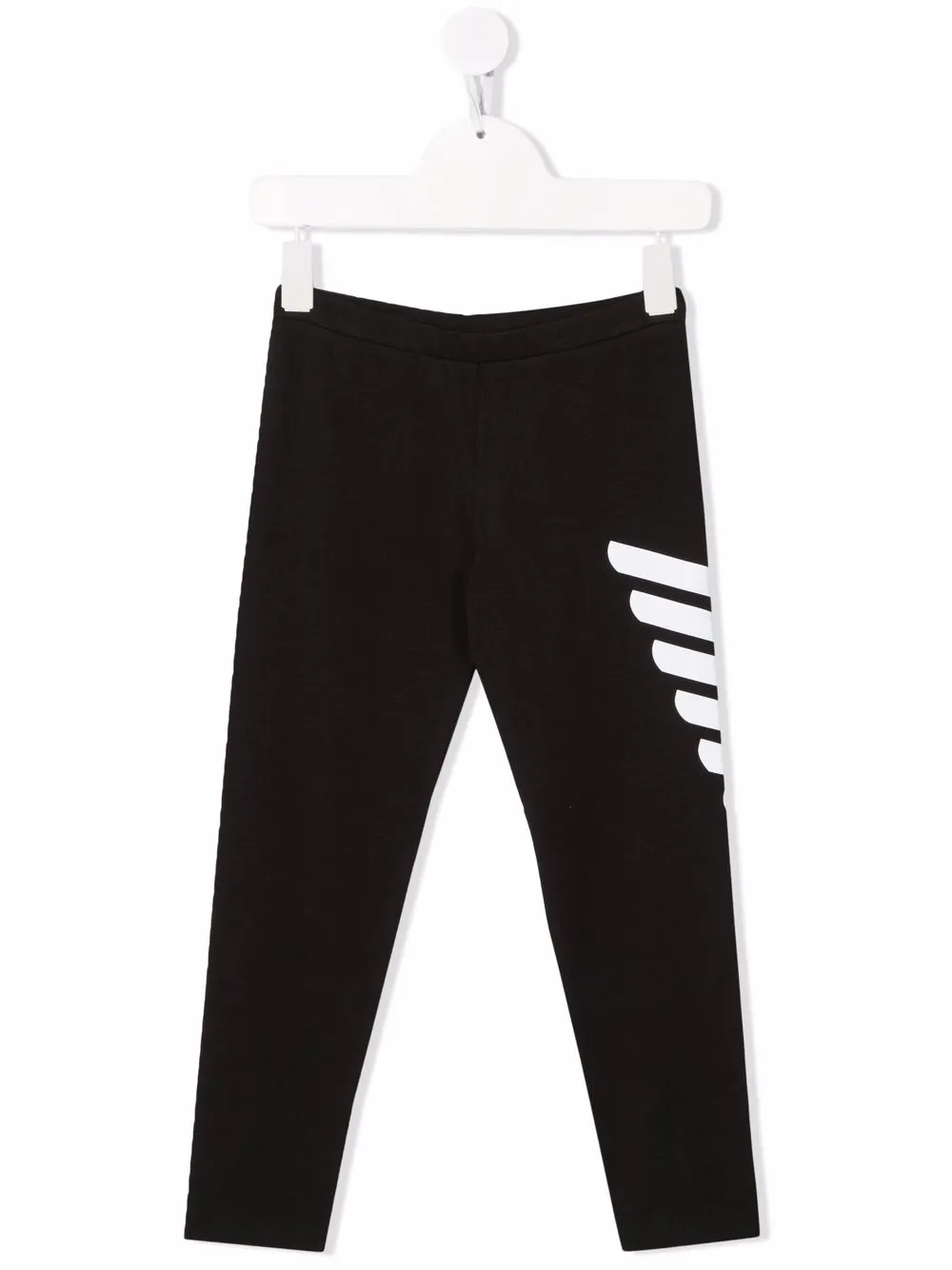 

Emporio Armani Kids logo print leggings - Black