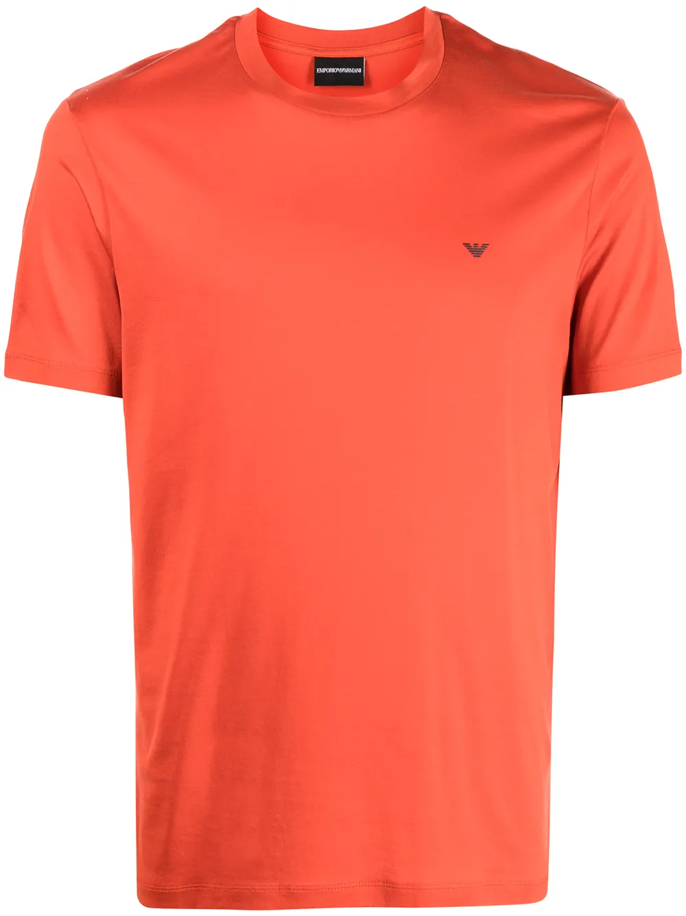 

Emporio Armani logo-print short-sleeve T-shirt - Orange