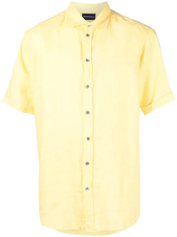 Emporio Armani button-up short-sleeved 
