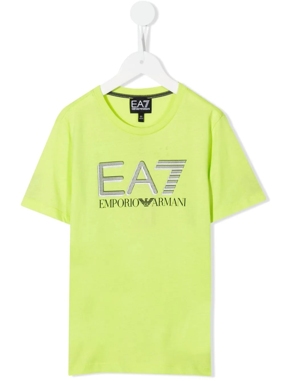 

Ea7 Emporio Armani playera con logo estampado - 1870 SHARP GREEN