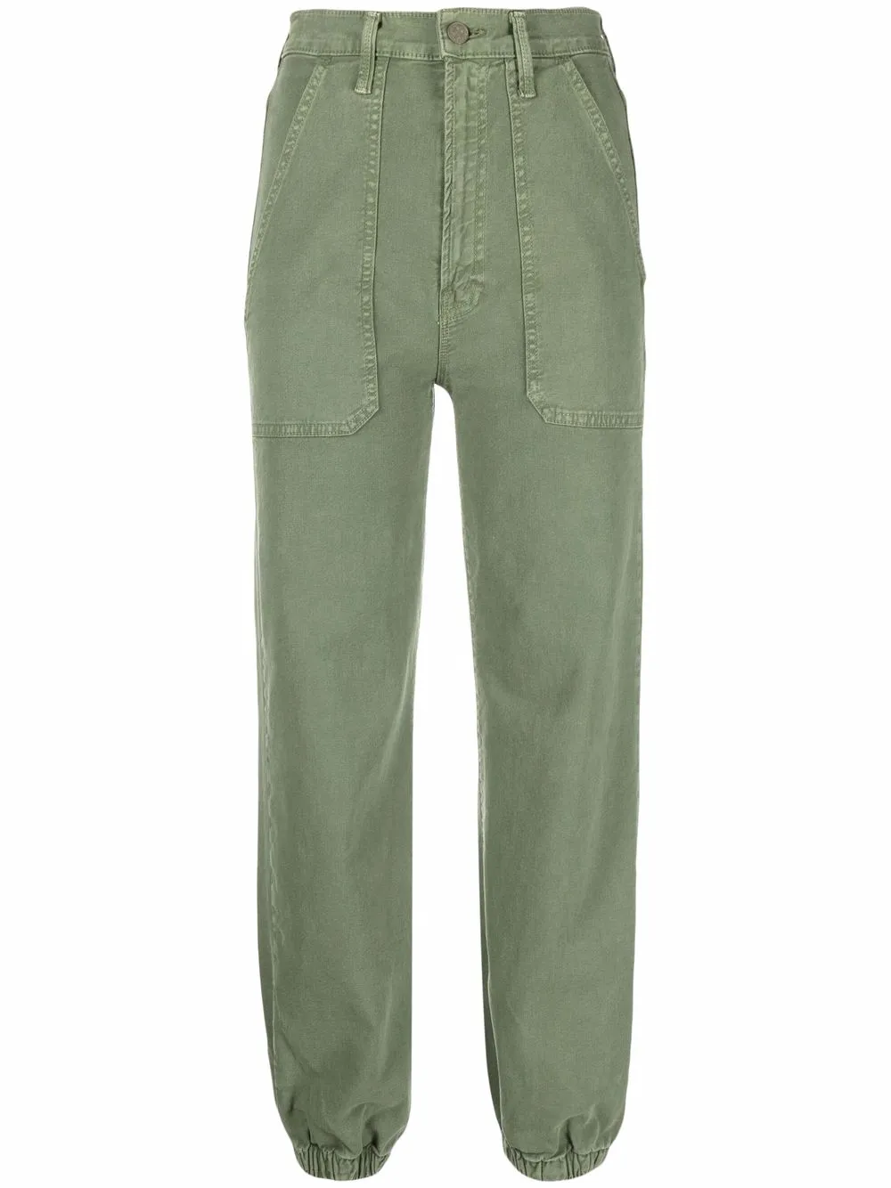 

MOTHER pantalones tapered The Wrapper - Verde