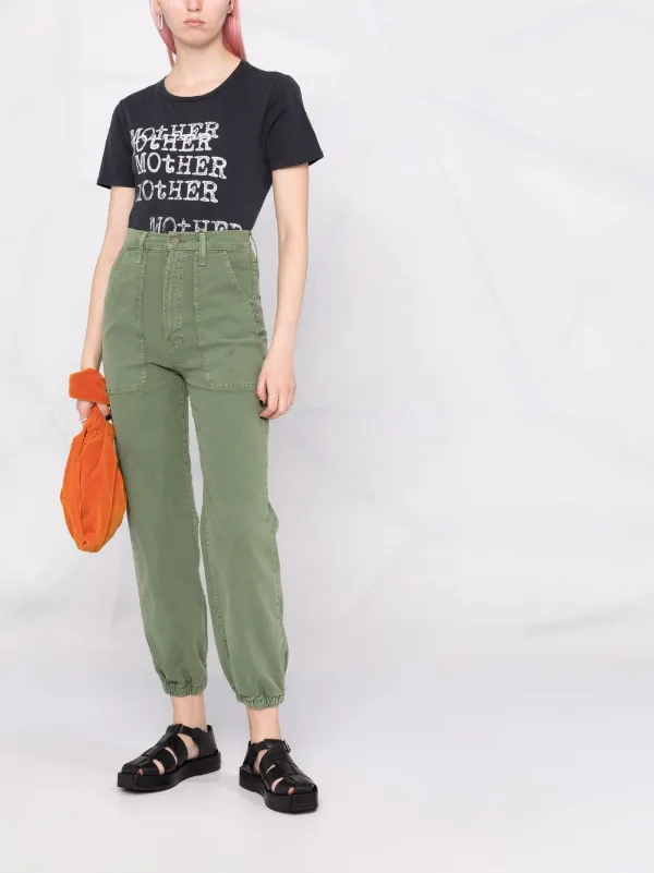 MOTHER The Wrapper Tapered Trousers 
