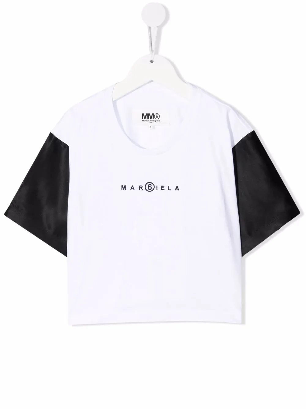 

MM6 Maison Margiela Kids logo-print short-sleeved T-shirt - White