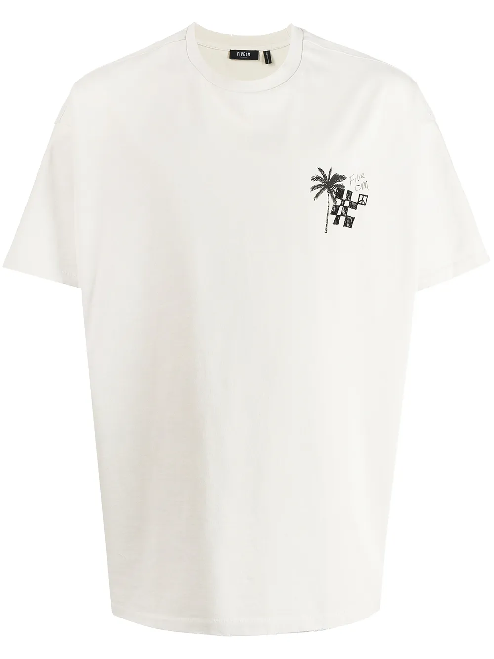 

FIVE CM Surf Culture graphic-print T-shirt - Grey