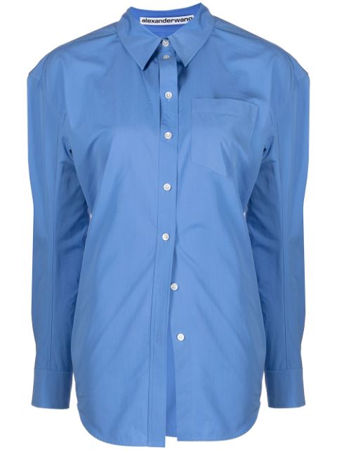 Alexander Wang ruched button-up shirt Women