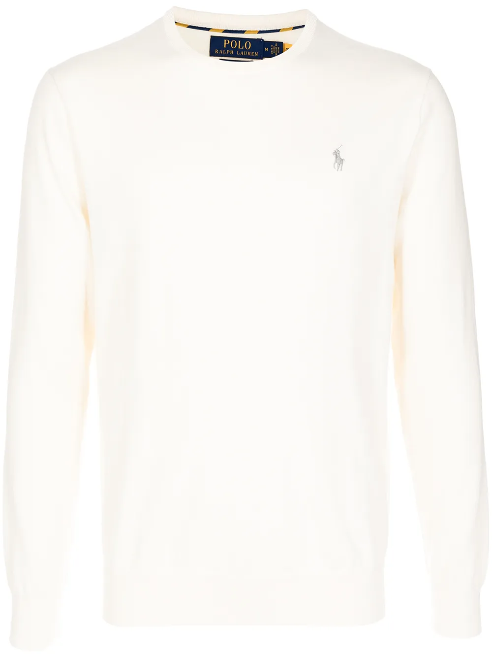 

Polo Ralph Lauren Polo Pony-embroidered cotton sweatshirt - White