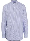Polo Ralph Lauren pinstriped button-down shirt - Blue
