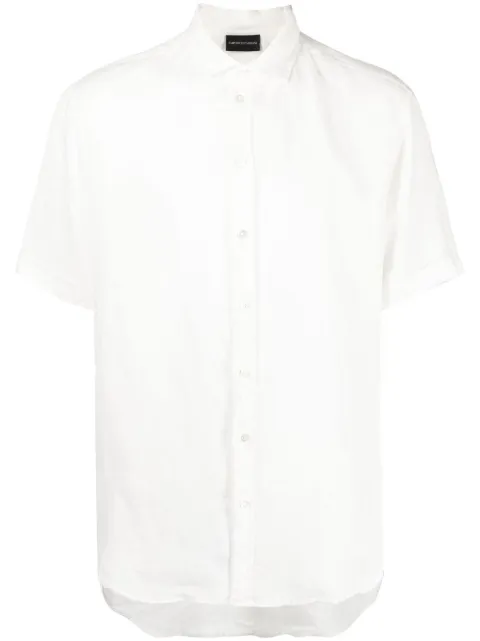 Emporio Armani chemise boutonnée à manches courtes