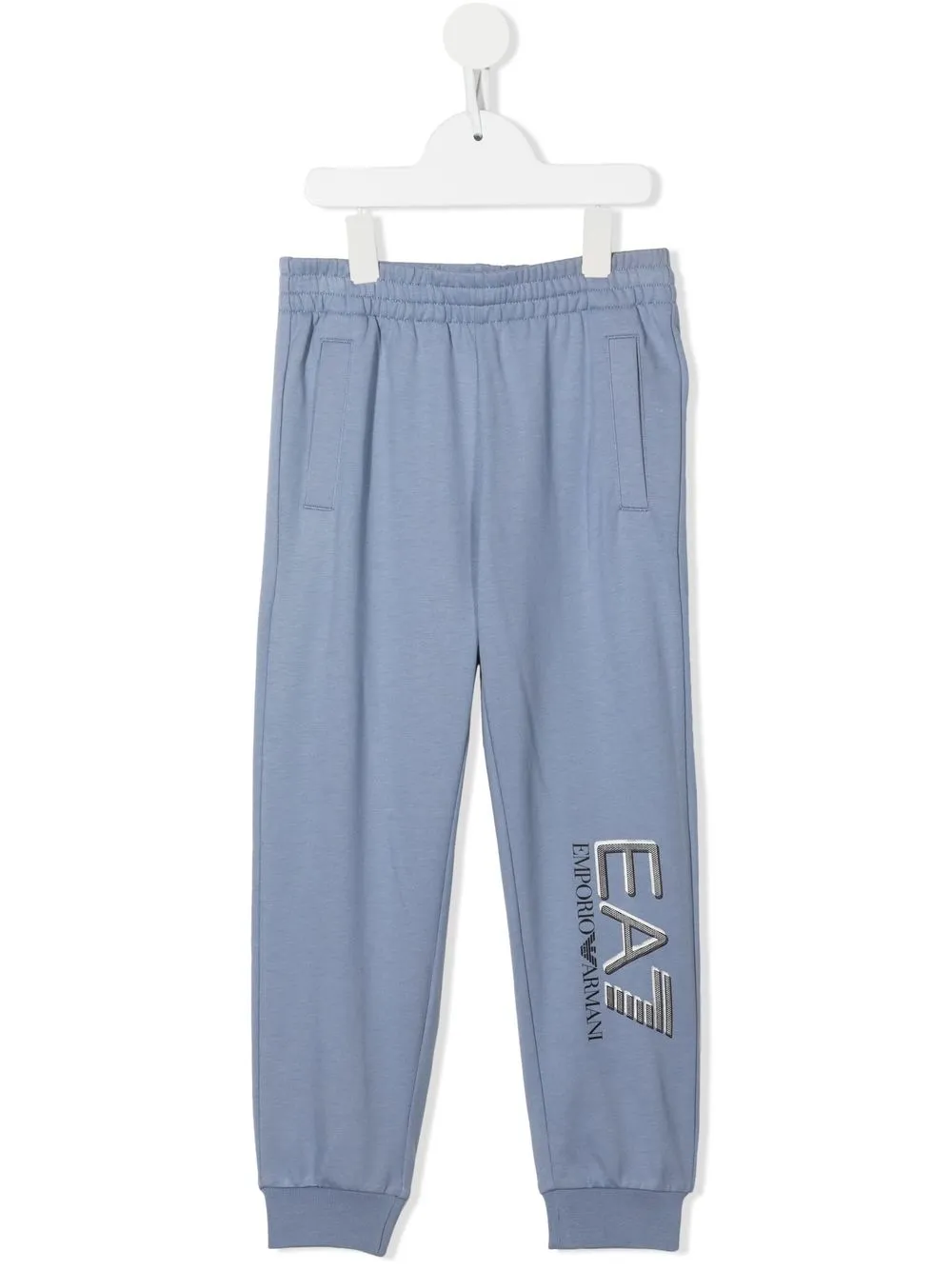

Ea7 Emporio Armani pants con logo estampado - Azul