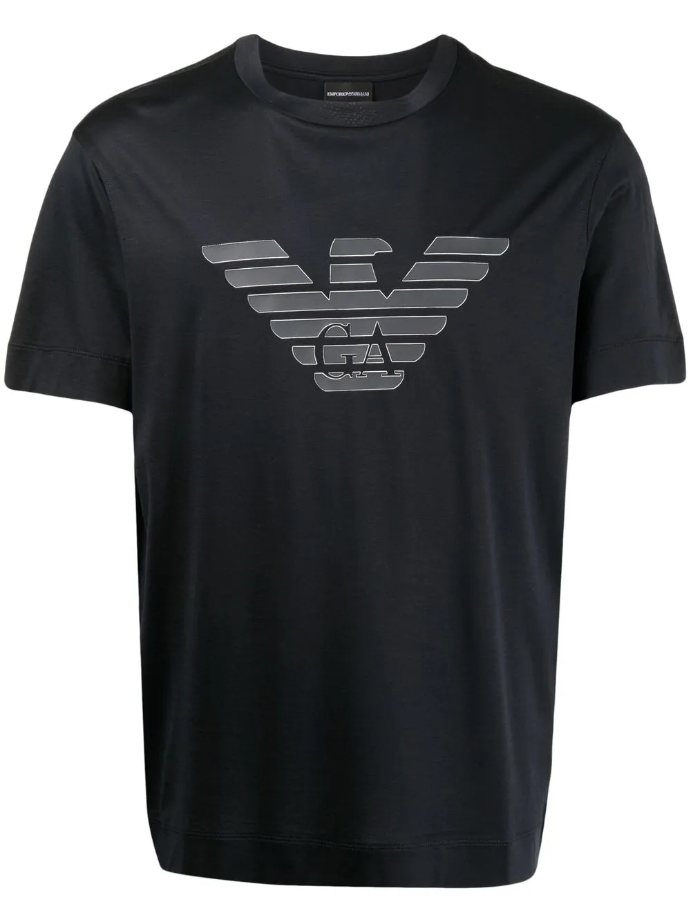 

Emporio Armani EA logo-print T-shirt - Black