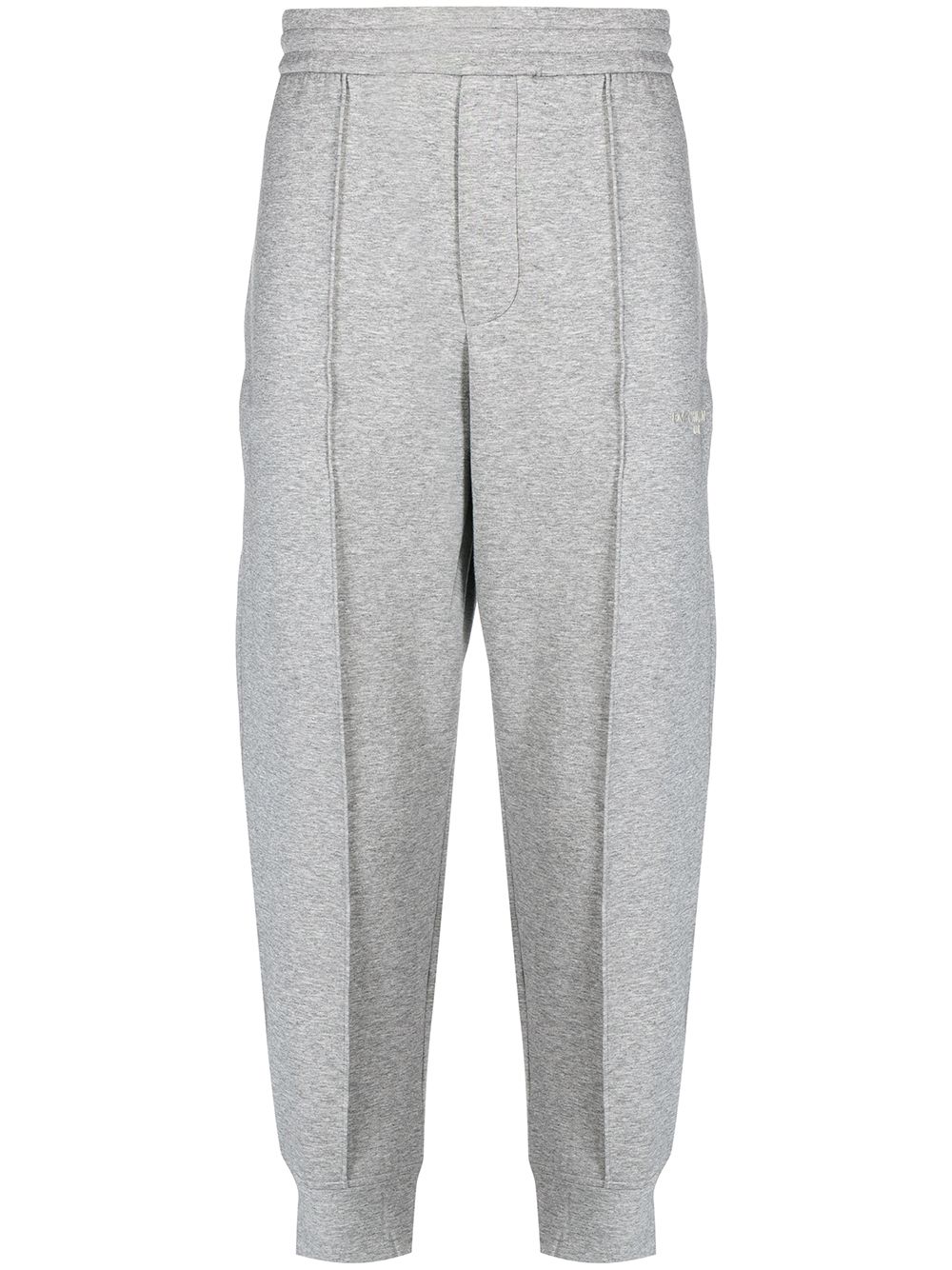 

Emporio Armani raised-logo track pants - Grey