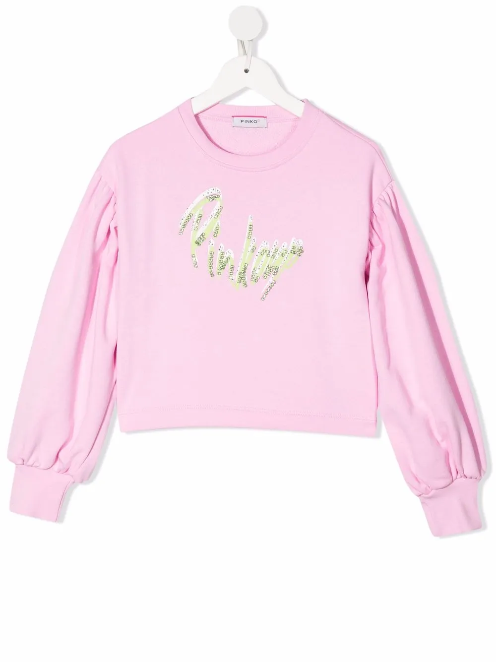 Pinko Kids logo-print long-sleeved T-shirt - Farfetch