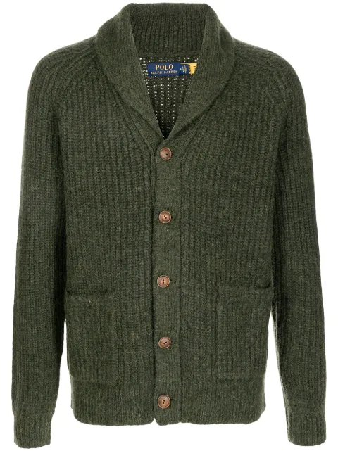 Polo Ralph Lauren كارديغان بأزرار وياقة شال