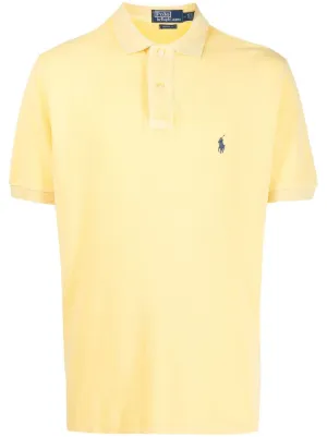 bright yellow ralph lauren polo shirt