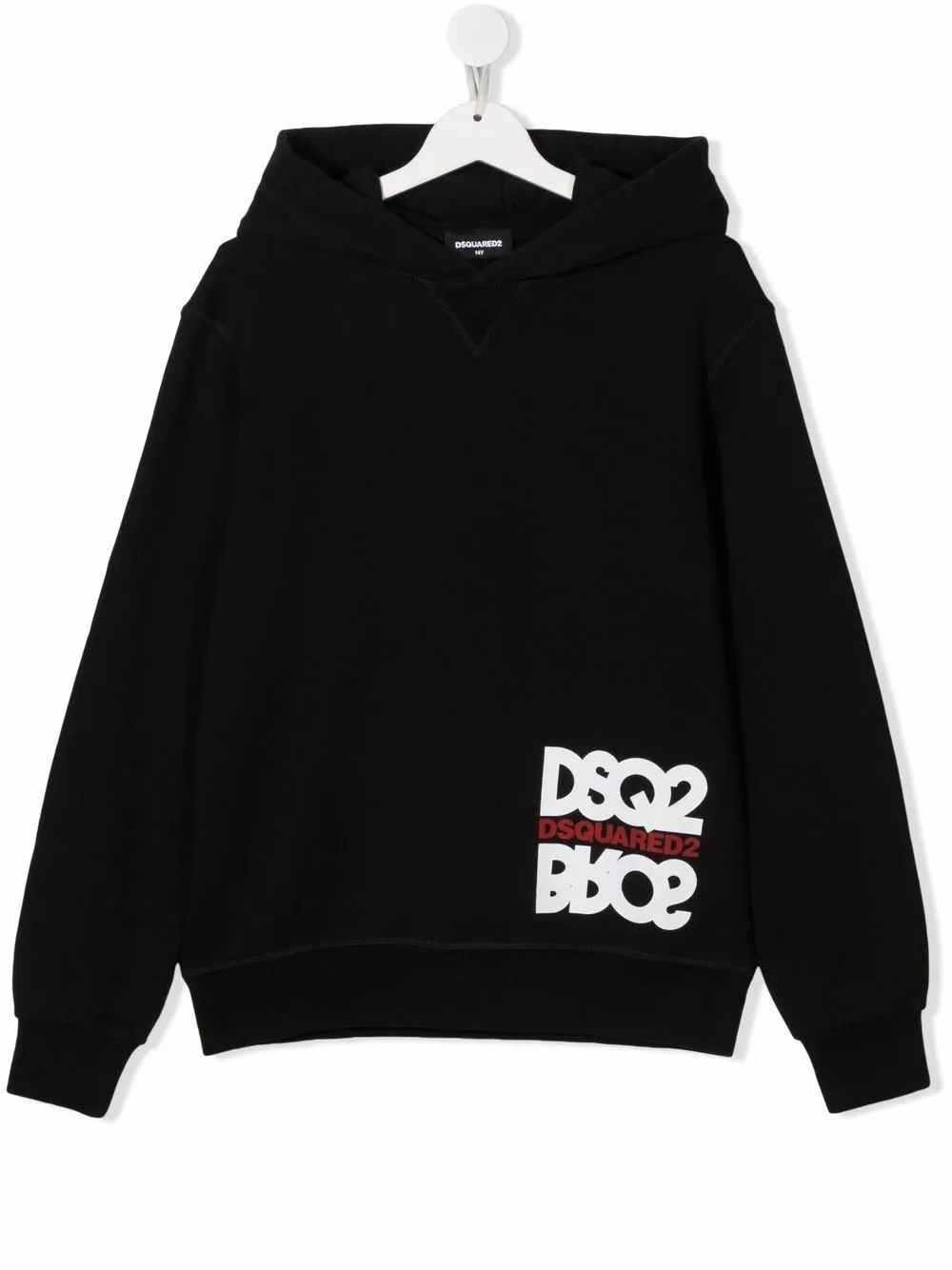 

Dsquared2 Kids hoodie con logo estampado - Negro