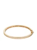 Sydney Evan 14kt yellow gold pavé-set bangle