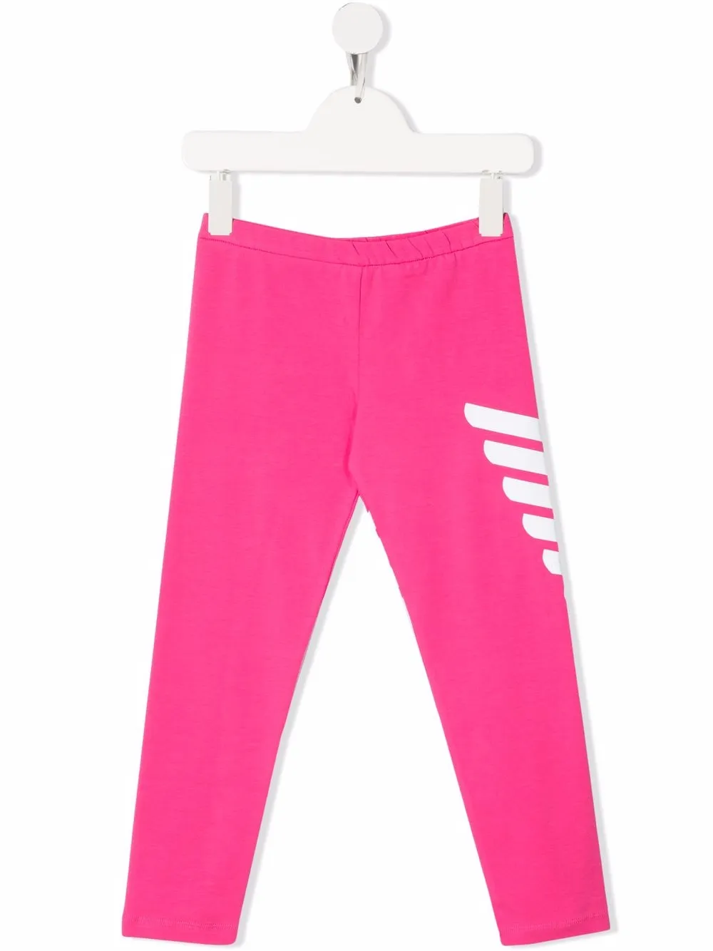 

Emporio Armani Kids logo print leggings - Pink
