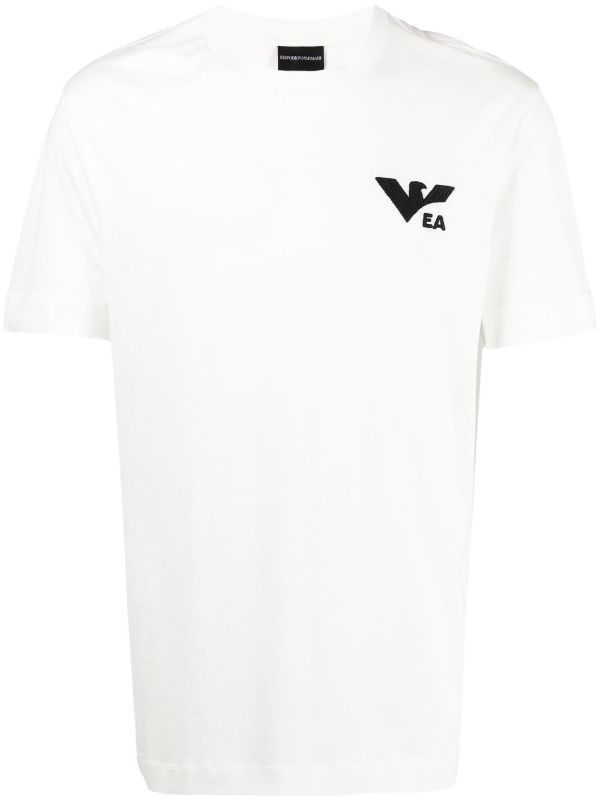 armani embroidered t shirt