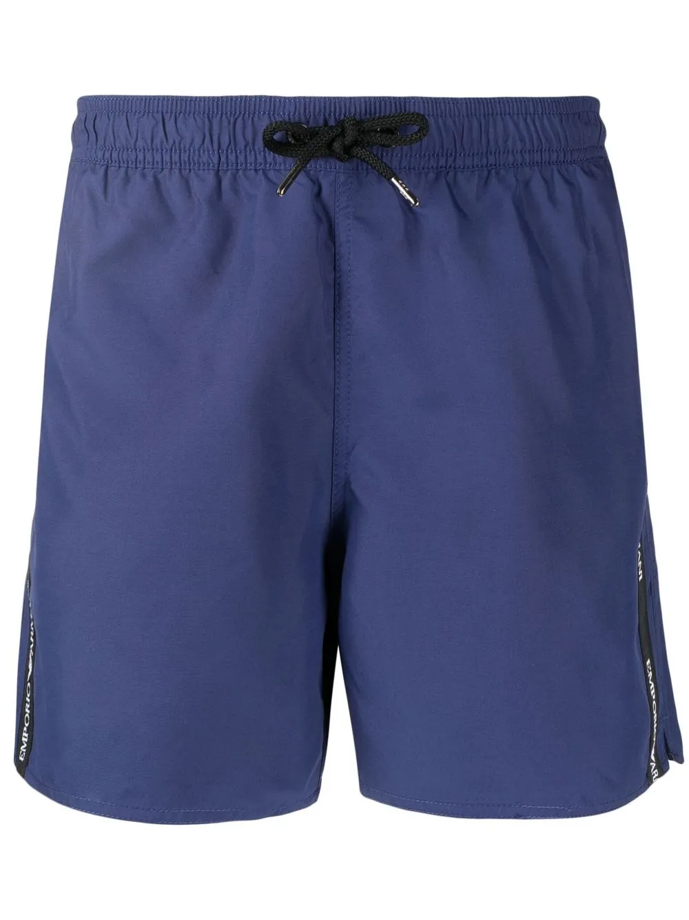 

Emporio Armani shorts de playa con logo estampado - Azul