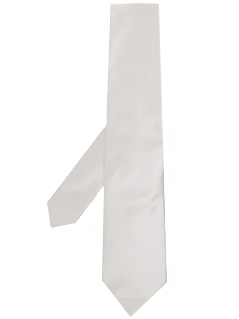 Emporio Armani pointed silk tie