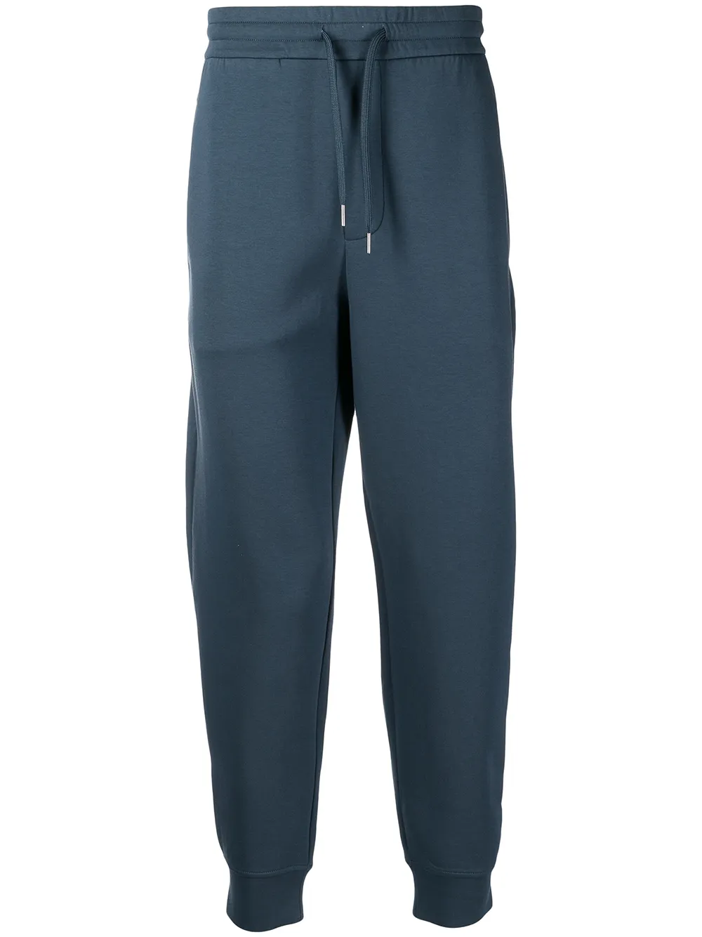 

Emporio Armani patch-detail drawstring-waist track pants - Blue