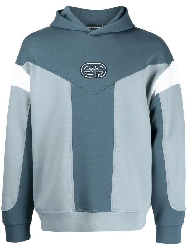 emporio armani block colour sweatshirt