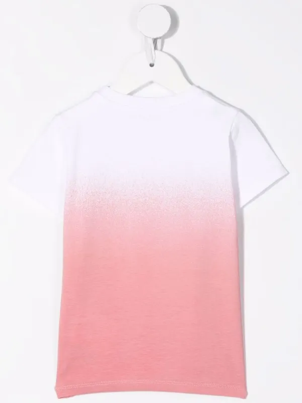 Shop Moncler Enfant logo-print T-shirt with Express Delivery ショッピング大特価 MONCLER 今季 Tシャツ Tシャツ/カットソー(半袖/袖なし)