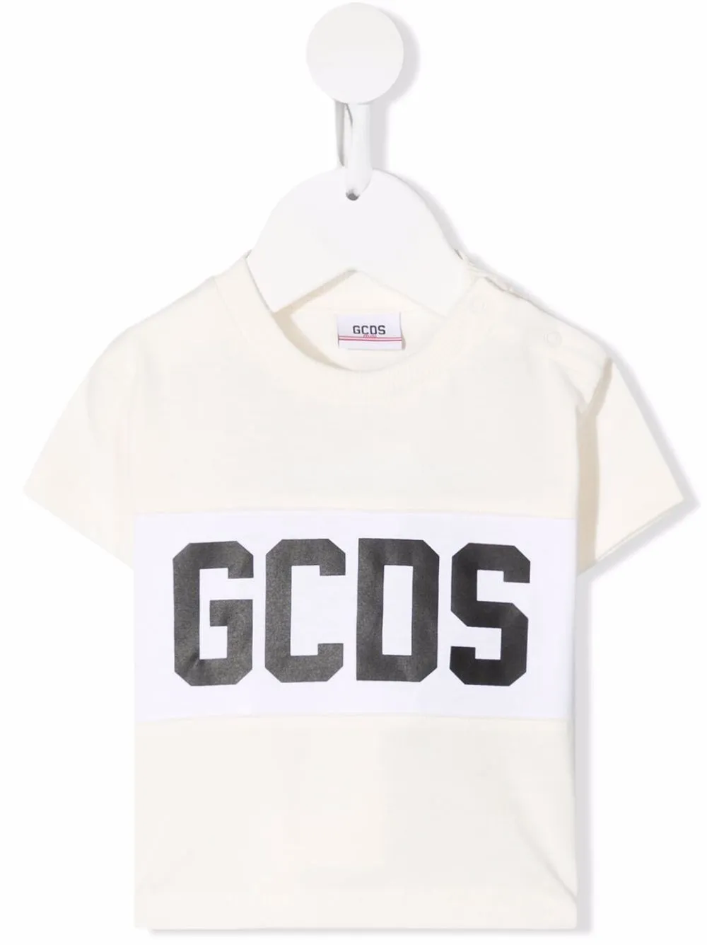 

Gcds Kids playera con logo estampado - Neutro