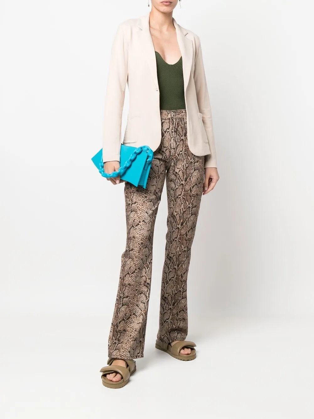  Majestic Filatures Schmaler Blazer   Nude 