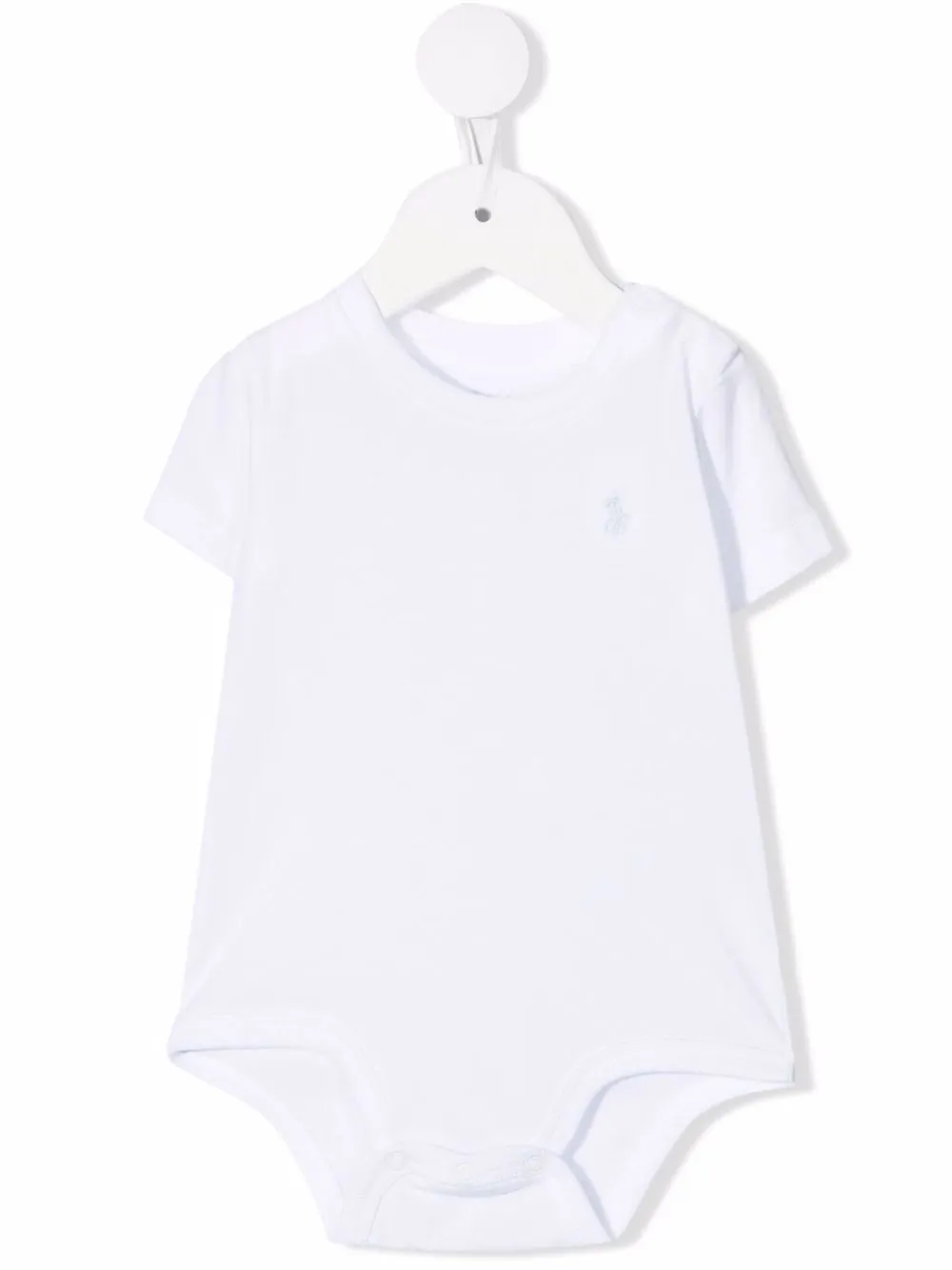 

Ralph Lauren Kids Polo Pony cotton bodysuit - White