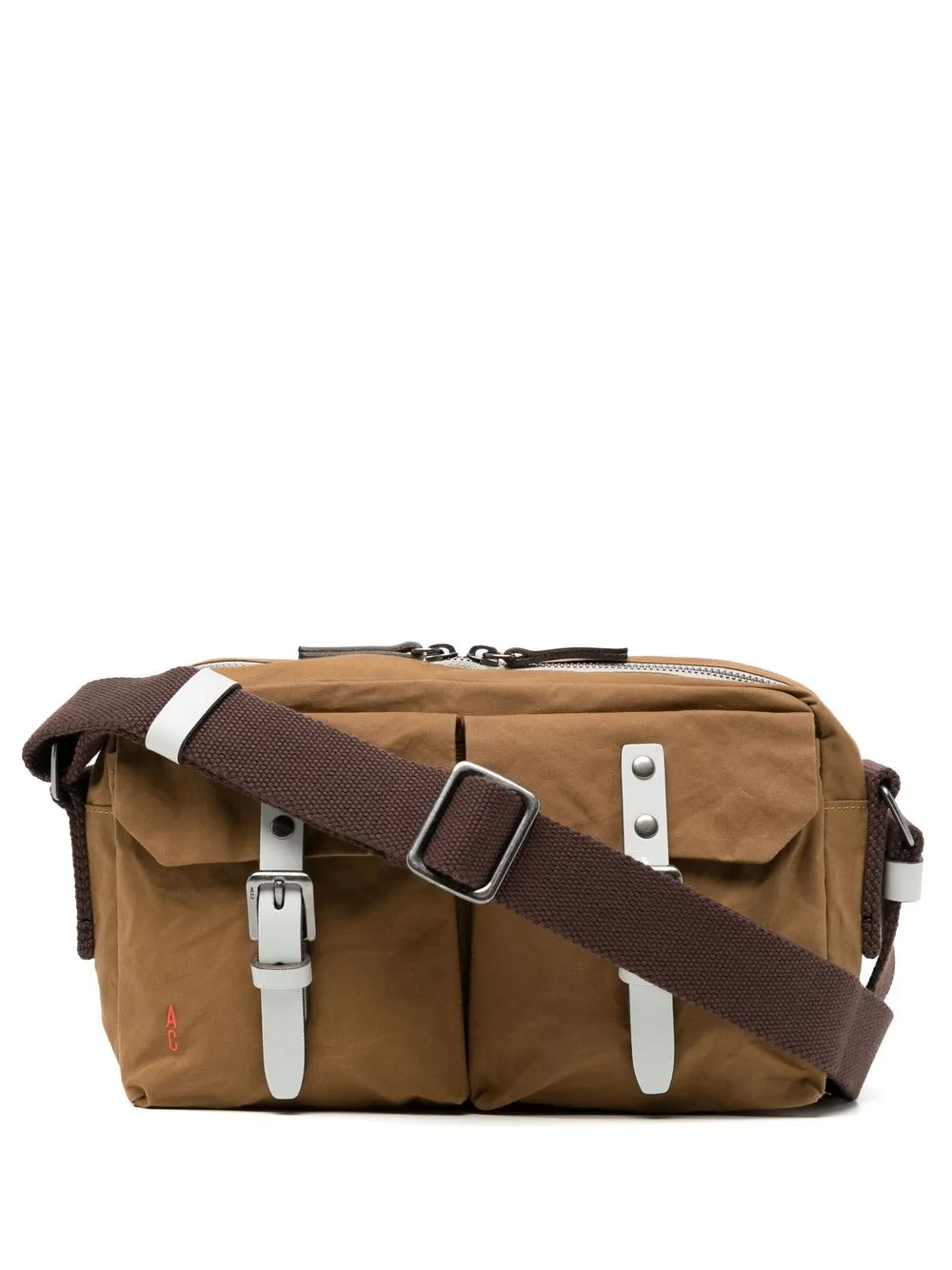 Ally Capellino Franco Waxed Cotton Crossbody Bag Farfetch