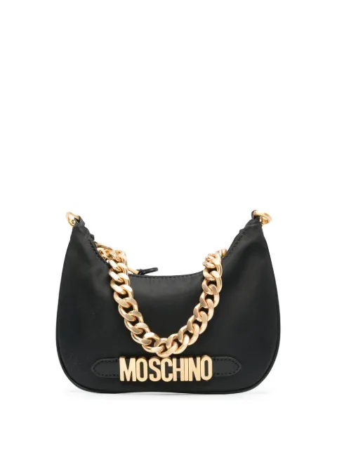 Moschino logo-letter shoulder bag