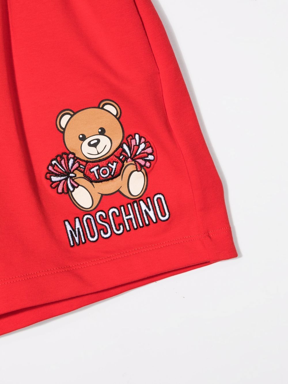 фото Moschino kids шорты с принтом