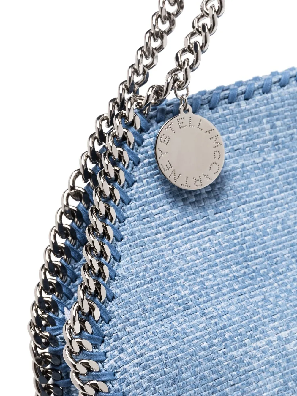 falabella raffia tote