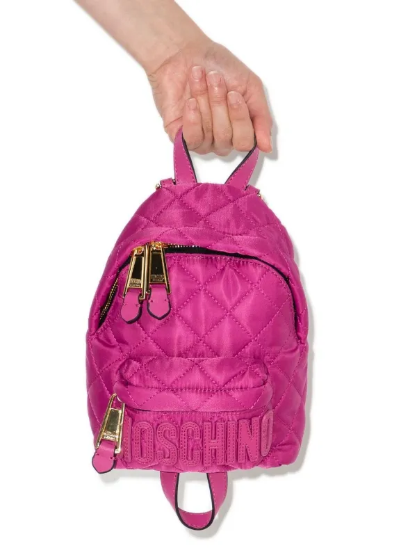 Moschino mini quilted backpack Clearance