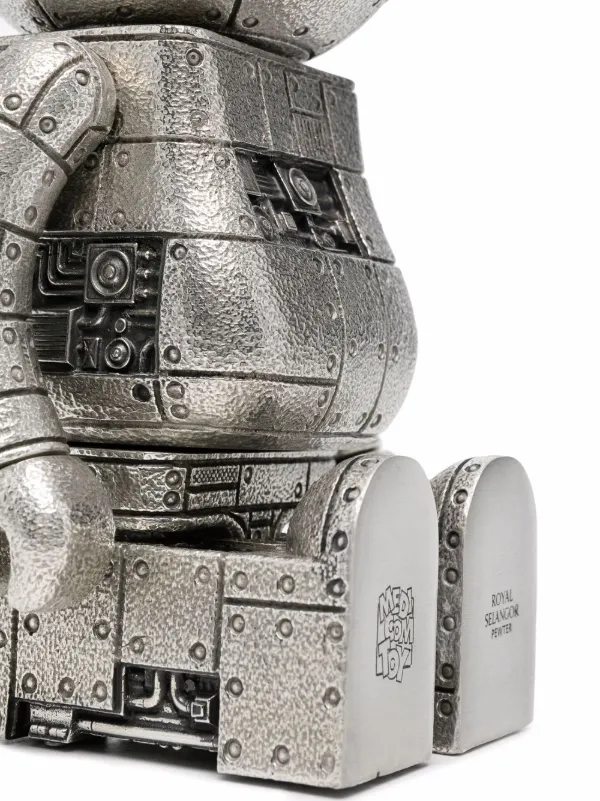 x Royal Selangor Be@rbrick Steampunk 400% figure