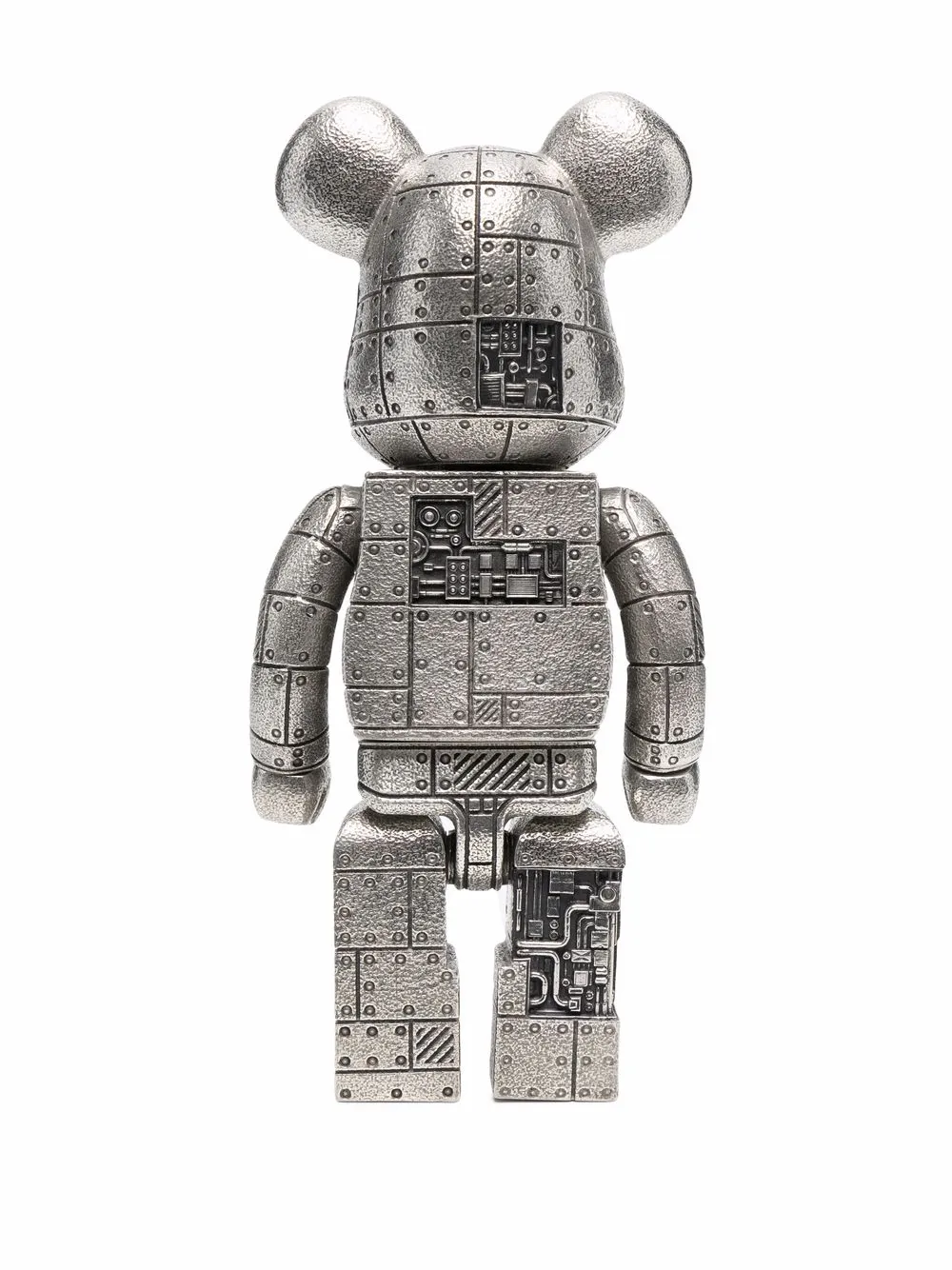 Medicom Toy x Royal Selangor Be@rbrick Steampunk 400% beeldje - Zilver