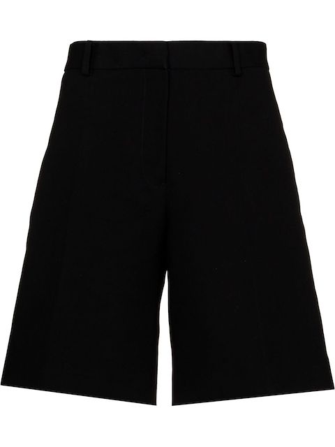 Jil Sander shorts de vestir con tiro alto