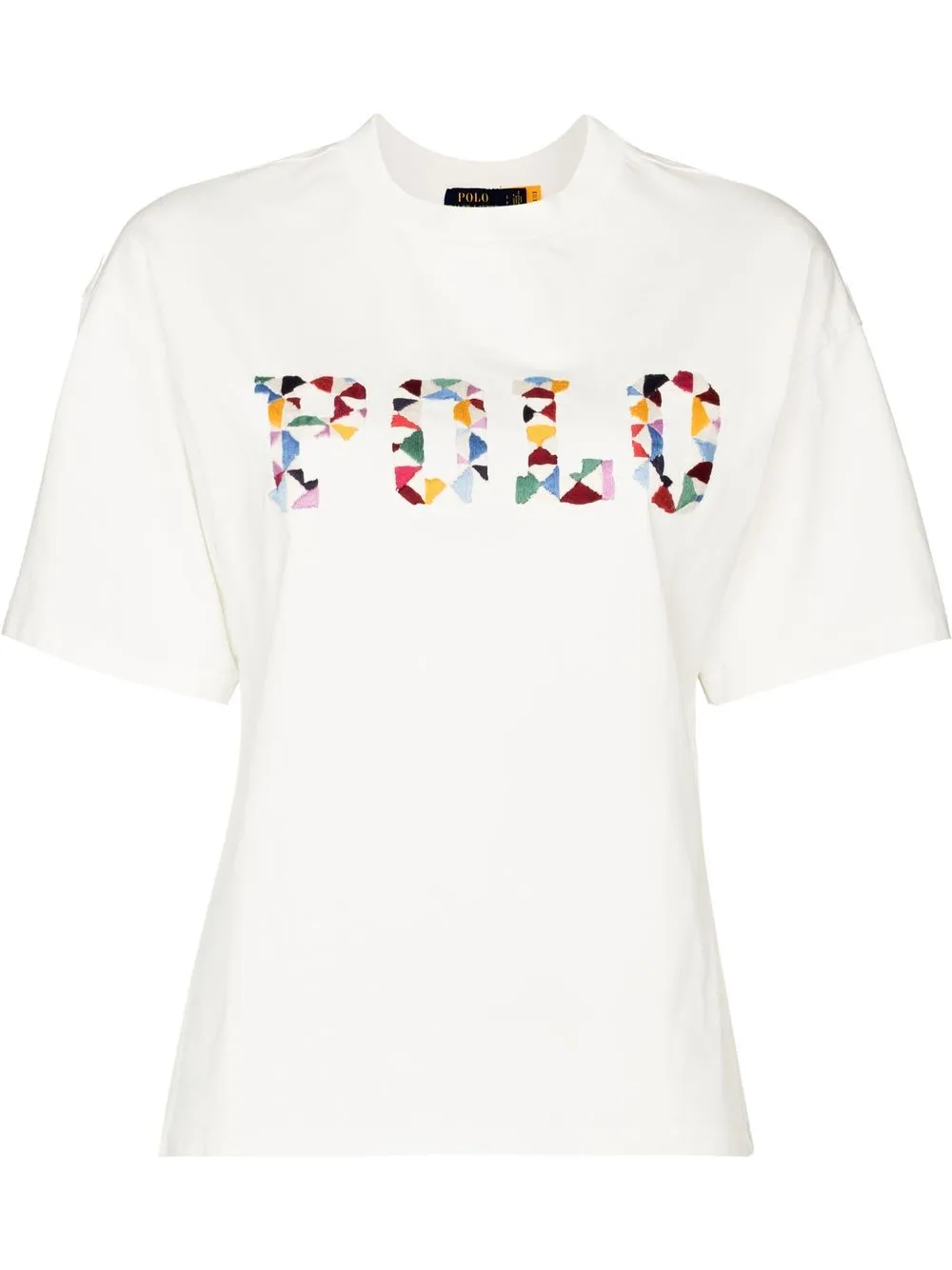 

Polo Ralph Lauren playera manga corta con logo estampado - Blanco