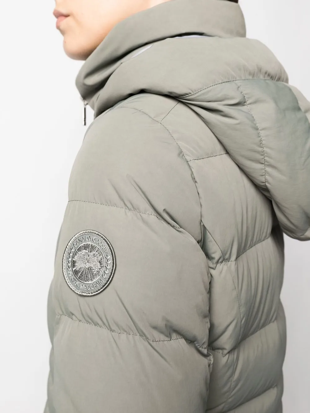Good for nothing reflective coat top