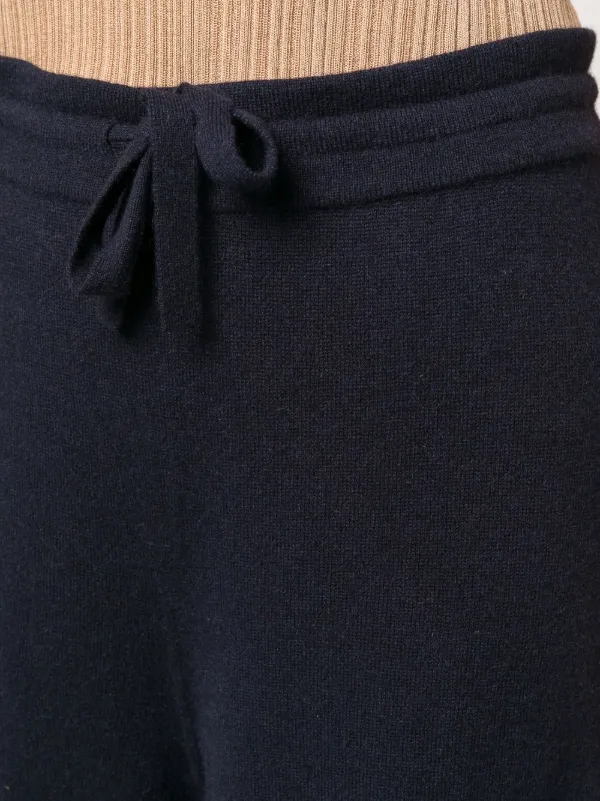 Jil Sander drawstring-waist Cashmere Trousers | Blue | FARFETCH