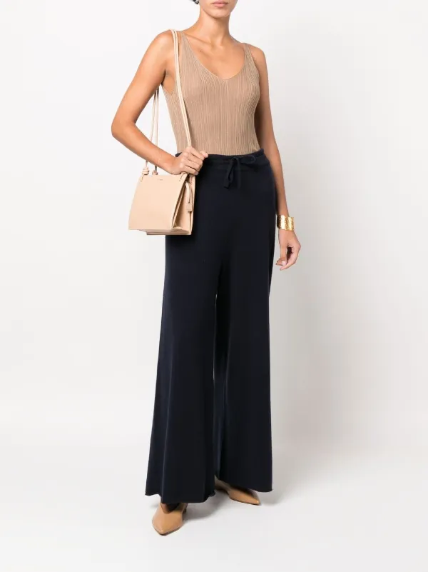 【関税込み】JIL SANDER WIDE-LEG CASHMERE TRACK PANTS Jil Sander wide-leg Cashmere Track Pants | Neutrals