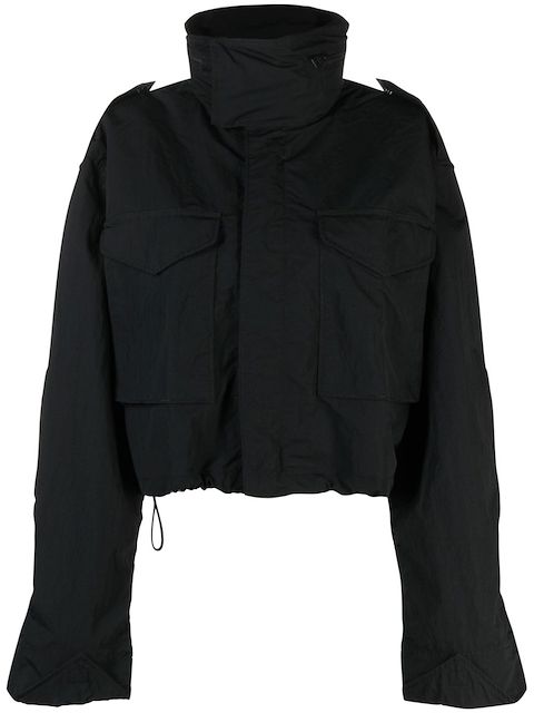 Reebok x Victoria Beckham high-neck cropped jacket 