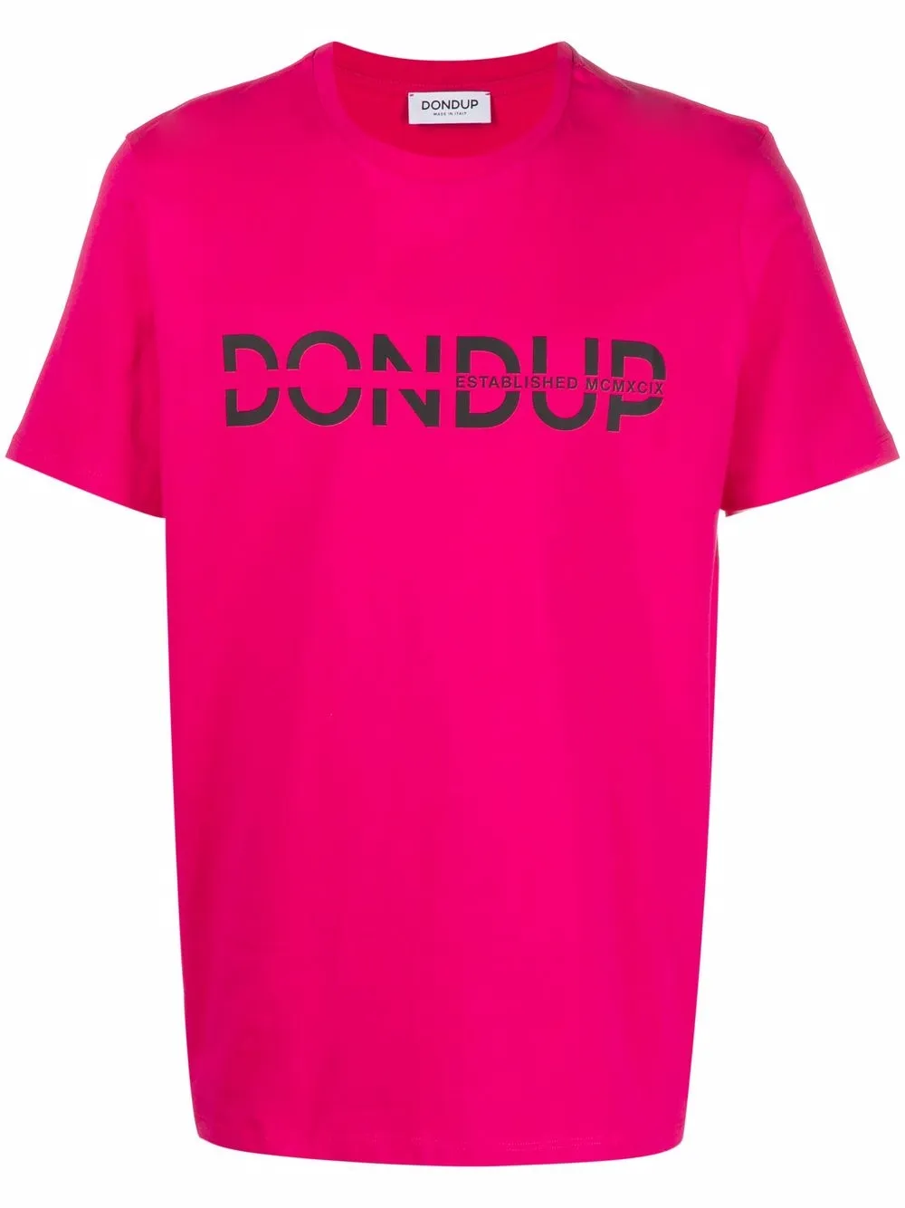 

DONDUP playera con logo estampado en el pecho - Rosado