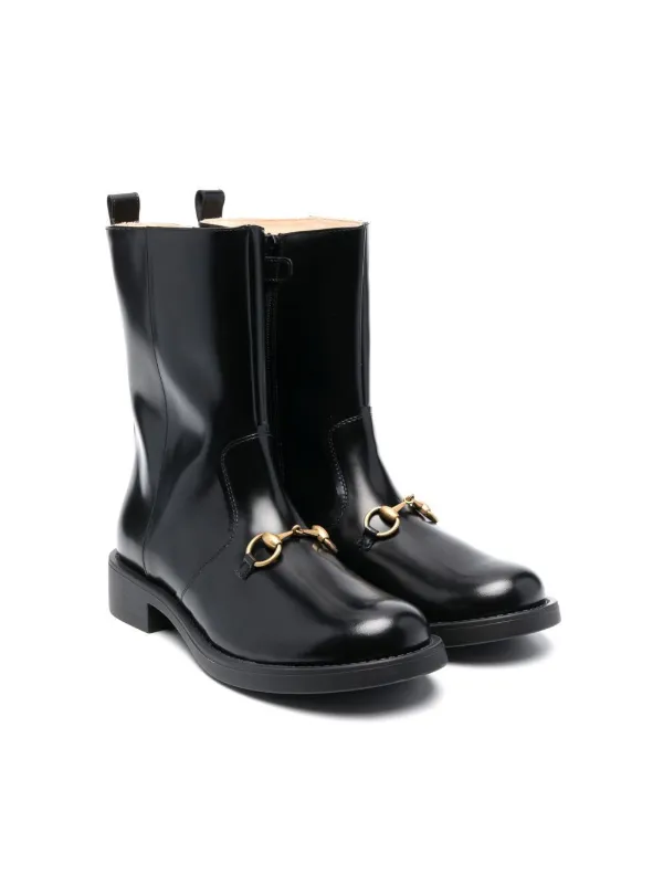 Gucci black booties online