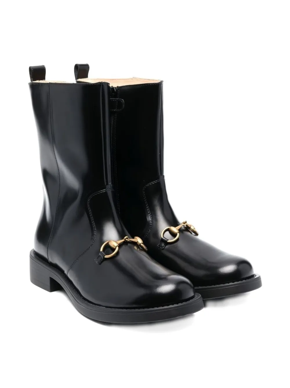 Gucci Kids Ankle boot com Horsebit | Preto | Image 1