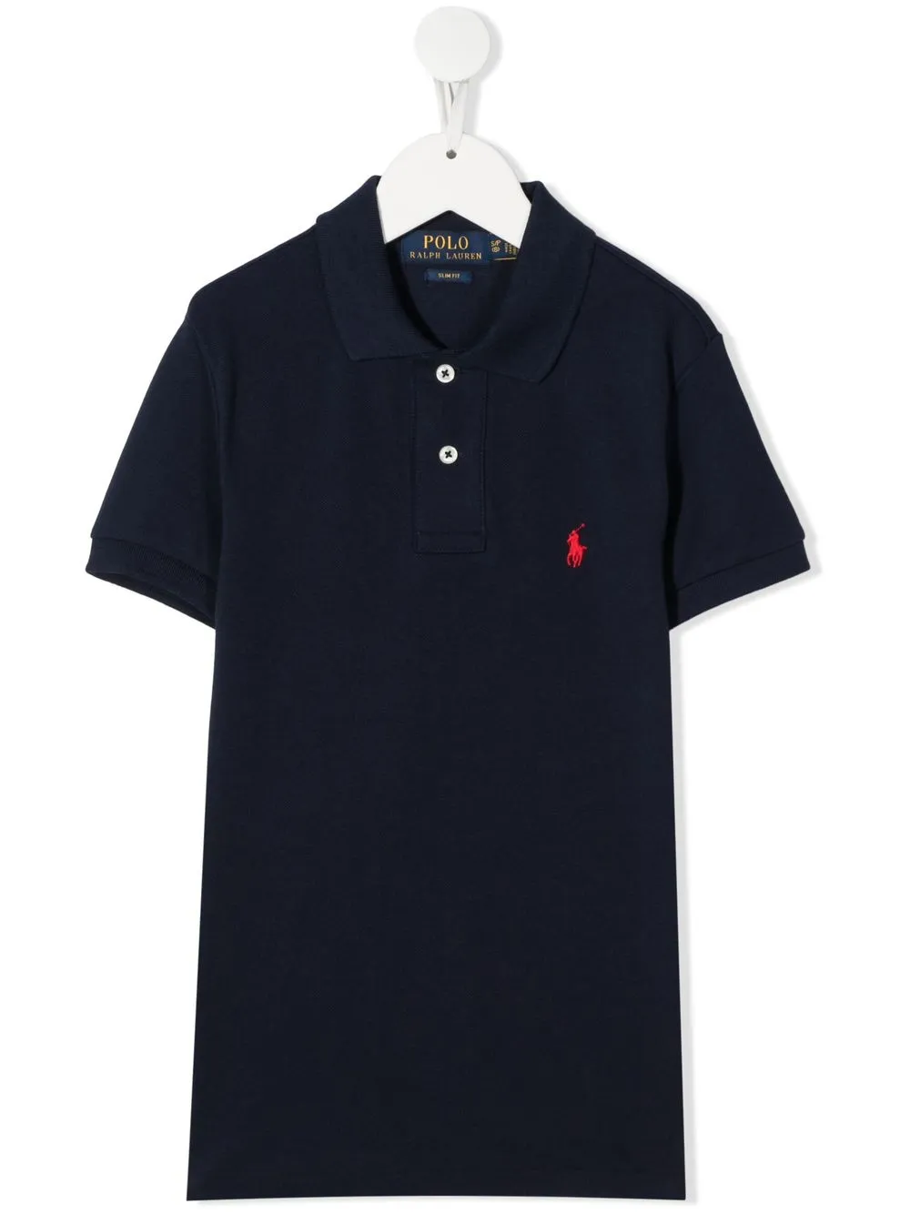 

Ralph Lauren Kids playera tipo polo con logo bordado - Azul